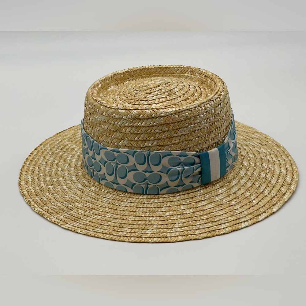 Coach Brimmed Hat With Scarf - Picture 14 of 14